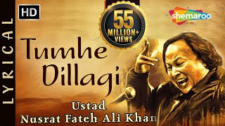 Tumhein Dillagi Bhool Jani Paray Gi  Nusrat Fateh Ali Khan  Lyrical Qawwali  Shemaroo Punjabi [upl. by Conn]