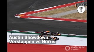 Verstappen vs Norris Questions Linger After Austin F1 Race [upl. by Oinotnas]