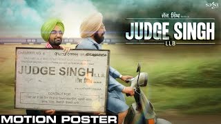 Judge Singh LLB  Motion Poster  Ravinder Grewal  BN Sharma l New Punjabi Movies 2015 [upl. by Eiramnaej760]