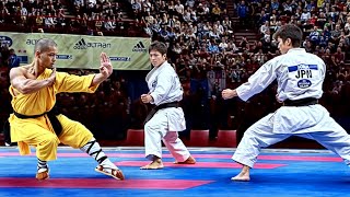 Shaolin Monk Kung Fu vs Karate Master vs Taekwondo Champion  Who Wins [upl. by Nagaet556]