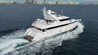 GYPSEA 118 Intermarine Yacht Walkthrough 3600000 [upl. by Euqinomahs]