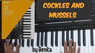 Cockles and Mussels  Grade 1 Trinity Electronic keyboard  Tutorial video [upl. by Enneite]