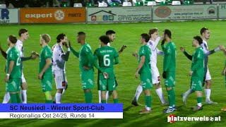 Highlights Neusiedl  Wiener SportClub Regionalliga Ost 2425 [upl. by Fineman125]