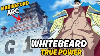 Whitebeard vs Marineford Epic War in One Piece [upl. by Ariajay]