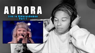 AURORA  Live in Nidarosdomen PT1  Reaction [upl. by Hallerson]