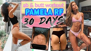 I tried the Pamela Rf AB amp BUTT Workout for 1 MONTH [upl. by Rianna]