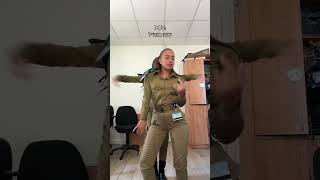 The Israeli army😍 tiktok military dance israel [upl. by Velda]