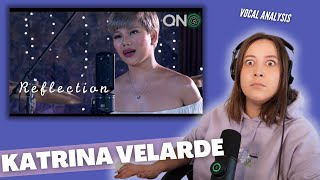 KATRINA VELARDE Reflection  Vocal Coach Reaction amp Analysis  Jennifer Glatzhofer [upl. by Weiser]