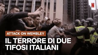 DUE TIFOSI ITALIANI vengono TERRORIZZATI durante la finale a WEMBLEY  Netflix Italia [upl. by Atalante637]