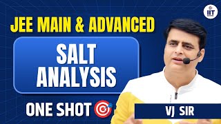 JEE Main 2024  Inorganic Chemistry  Salt Analysis  VJ Sir iitschool [upl. by Anoli]