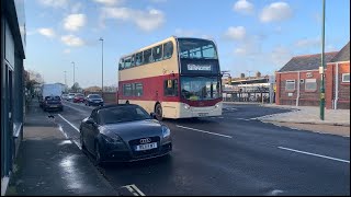 Buses At Littlehampton Station [upl. by Darsie37]