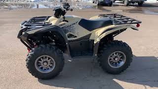 2023 Yamaha Grizzly 700 EPS XTR Edition with a Moose Utilities front bumper and factory stock tires [upl. by Gwyneth135]