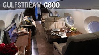 Gulfstream Unveils a Redesigned G600 Business Jet Cabin Interior – AIN [upl. by Oniratac]