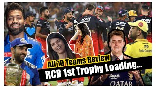 RCB खेलेगा फाइनल 🔥 ALL 10 Teams Final Retention Released Players List and Purse [upl. by Darren536]