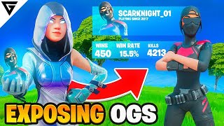 Exposing OG Fornite Players StatsFtParas [upl. by Aivatnuahs726]