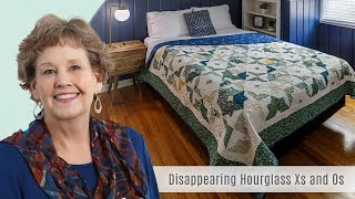 How to Make the Disappearing Hourglass Xs and Os Quilt  Free Project Tutorial [upl. by Jonis138]