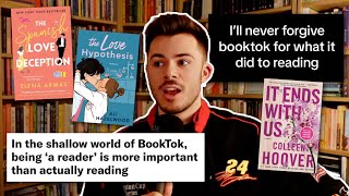 how tiktok ruined reading  the quotbooktok bookquot formula [upl. by Alliscirp]