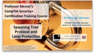 Spanning Tree Protocol and Loop Protection  CompTIA Security SY0301 12 [upl. by Suiravat]