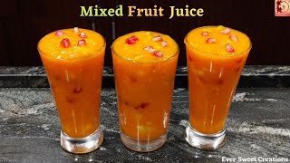 Mixed Fruit Juice Recipe In Tamil  Palarasam Juice Recipe In Tamil Ever Sweet Creations [upl. by Polish]