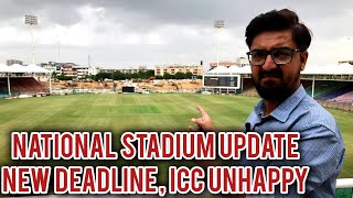 National Stadium New Deadline  ICC Unhappy  PCB Worried  Champions Trophy 2025 [upl. by Eelsew]