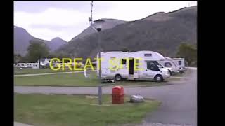 INVERCOE CARAVAN PARK Glencoe Scotland Filmed in 2009 [upl. by Donaghue]