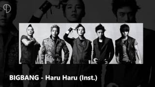 BIGBANG  Haru Haru Instrumental [upl. by Elayor]