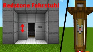 Minecraft Redstone FahrstuhlAufzug bauen I Minecraft Tutorial 117118119 I Deutsch Java Einfach [upl. by Evelc]