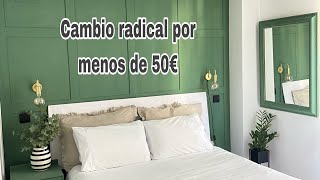 DIY Transformación radical de mi dormitorio  Tendencias deco 2023  decorar listones [upl. by Neerod]