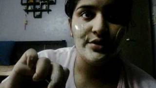 DIY facial maskfullers earthmultani mitti [upl. by Ennovihc]