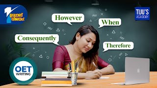 Usage of Connectors in OET Writing  Tijus Academy [upl. by Jasmine168]