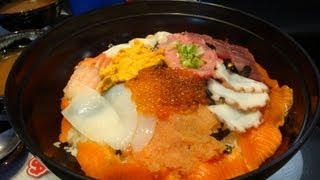 Huge Sashimi Bowl Challenge Record Set [upl. by Undis]