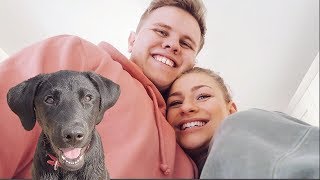 NEW SHOES amp HOLIDAY BLUES  COUPLES VLOG 7  James and Carys [upl. by Bocyaj]