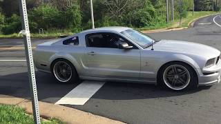 2006 S197 Mustang GT Straight piped extremely loud [upl. by Lias]