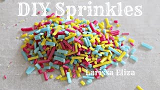 DIY Sprinkles  How to make sprinkles at home [upl. by Aleemaj]