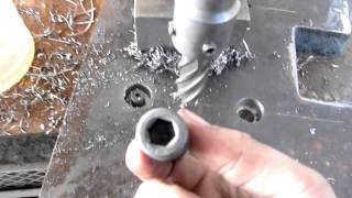 Counterboring using a magdrill [upl. by Yraek]