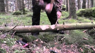 Fiskars X5 amp Gränsfors Bruks Wildmarksbeil  Axt Beil Holz Werkzeug [upl. by Madge]