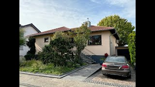 Tipptopp gepflegter Walmdachbungalow mit Einliegerwohnung in Massivbauweise in BüttelbornWorfelden [upl. by Robbyn537]