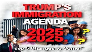 Trump’s Top Immigration Changes after his swearing in 2025 ImmigrantFamilies LegalChallenge [upl. by Adamok]