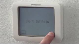 Thermostaat temperatuur weergave aanpassen  Honeywell Home [upl. by Amandy]