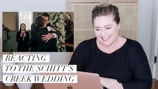 Wedding Planner Reacts to Schitts Creek Wedding [upl. by Dorwin441]