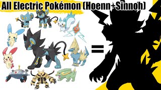 All Electric Type Pokémon Fusion Hoenn  Sinnoh  All Fish Fusions  Max S [upl. by Dolora868]