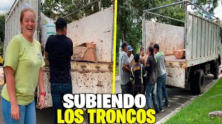 Fuimos Atraer Unos Troncos Para Irlos A Dejar A La Finca De Callejas503sv Con Orlandosv2020 [upl. by Grobe]