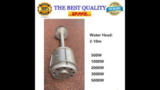 Micro Hydroturbine Generator Low Head 1KW Hydroelectricity Kaplan Turbine 0094770846687whatsapp [upl. by Yorke329]