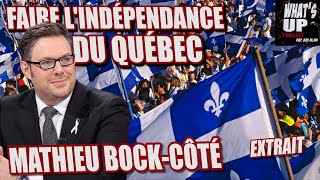 Possible EXTINCTION des QUÉBÉCOIS  Mathieu BockCôté  Whats Up Podcast Extrait [upl. by Schreibe]