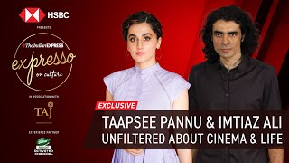 Beyond Silver Screen Taapsee Pannu amp Imtiaz Ali Exclusive  Expresso Live [upl. by Htiderem485]