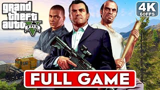 GTA 5 Gameplay Walkthrough FULL GAME 4K 60FPS  No Commentary [upl. by Anali]