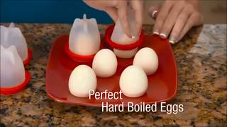 Egg Maker EGGLETTES Hard Boiled Eggs Perfect quotEggsquot Everytime [upl. by Angie]