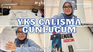 YKS DERS ÇALIŞMA GÜNLÜĞÜM📚  Study Vlog  Haftasonu Çalışması 🧚‍♀️  Kütüphane Günlükleri🤝 [upl. by Onahpets]