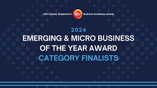 2024 Emerging amp Micro Business of the Year Award Category Finalists [upl. by Hsivat960]