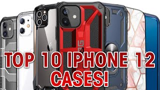 Top 10 iPhone 12 Cases [upl. by Atinuj466]